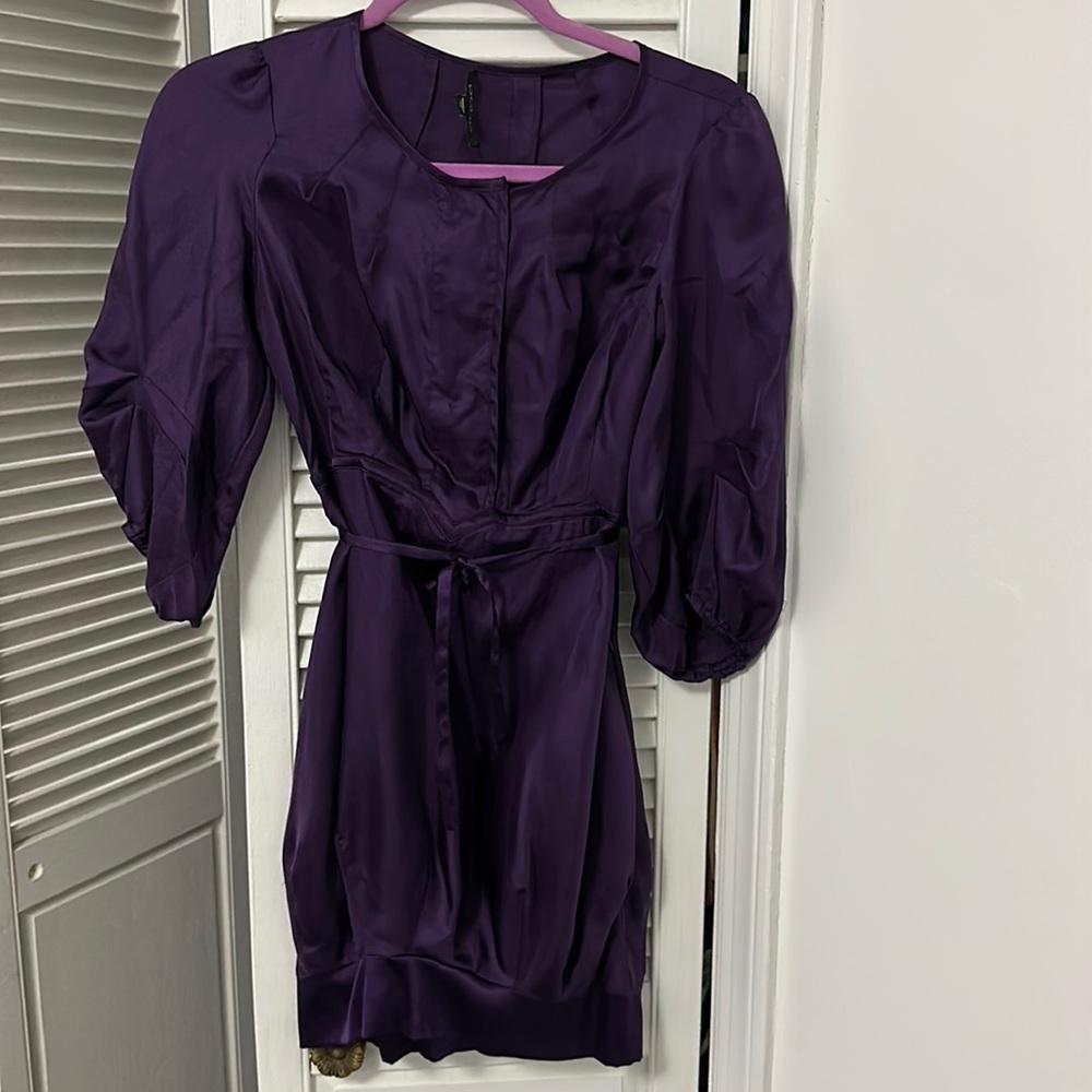 XS Bebe purple dress very elegant style